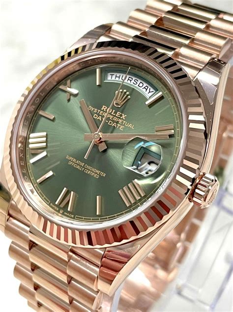 men rose gold rolex|rolex day date 40 228235.